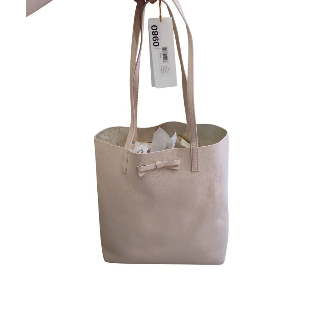 Kate Spade on purpose pink leather Tote Bag